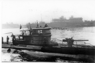 U 390 afloat