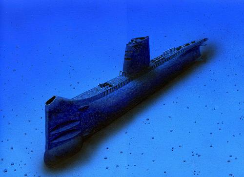 Le sous-marin français Ariane