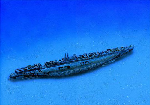 Le victorieux sous-marin français Rubis