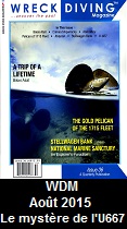 Wreck Diving Magazine, Août 2015